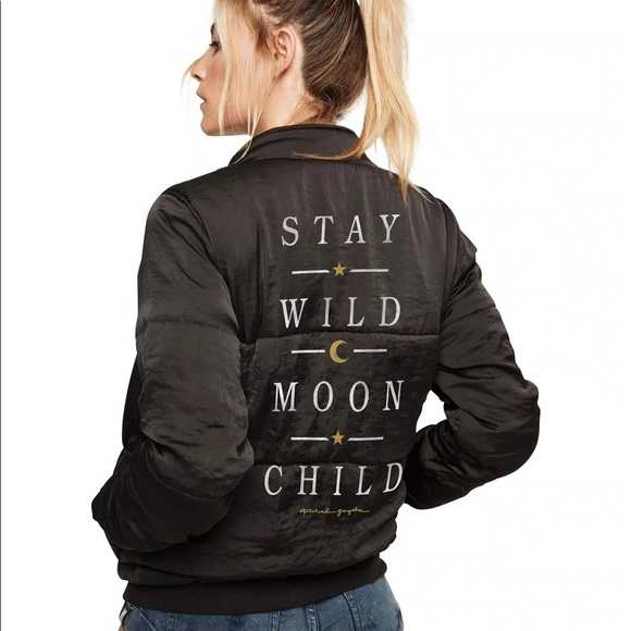 Spiritual Gangster Jackets & Blazers - Spiritual gangster small “moon child “ puffer